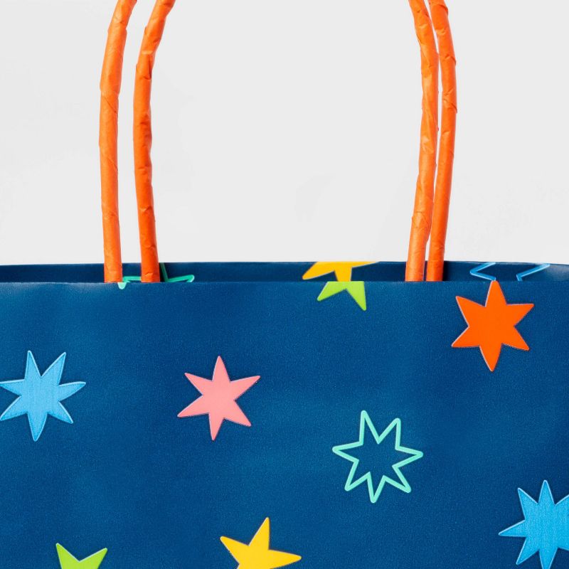 Stars on Navy Small Gift Bag - Spritz&#8482;, 3 of 4