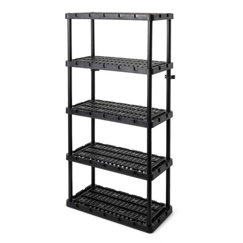 Iris 5 Shelf Organization Rack With Storage Adjustable Shelves : Target