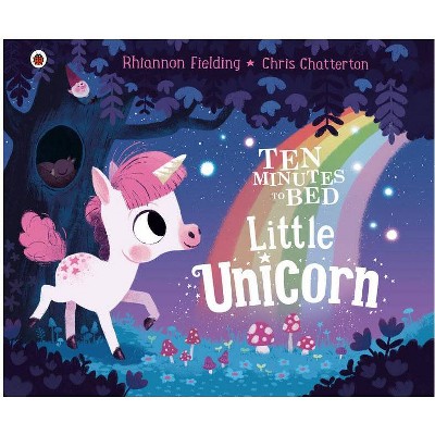 10 Minutes 2 Bed Little Unicorn - by Rhiannon Fielding (Board Book)