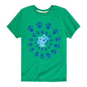Boys' - Blue's Clues & You! - Blue Spiral Short Sleeve Graphic T-Shirt - 1 of 4