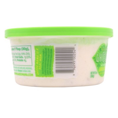 Queso Mama White Queso with Diced Green Chilies - 12oz