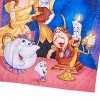 Disney Blanket Beauty and The Beast Belle Mrs Potts Chip Lumiere Poster Micro Rachel Fleece Throw 48" X 60" Multicolored - 4 of 4