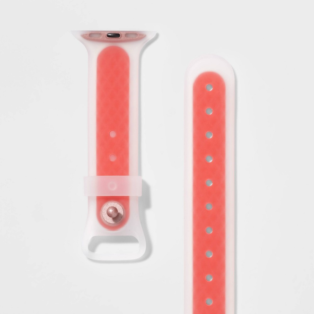 Photos - Watch Strap Apple Watch Silicone Band 38/40/41mm - All in Motion™ Hot Spice Orange