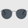 Anna-Kaci Women's Retro Metal Round Sunglasses - 2 of 4