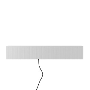 GlasFlength TV Stands and Consoles Floating TV Stand Wall Mounted Modern TV Stand Floating TV Cabinet for Living Room, White, 74.8"*21.46"*5.51" - 1 of 4