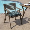 ARDEN Outdoor Seat or Rocking Chair Cushion, 19 x 18, Water Repellent, Fade Resistant - 2 of 4