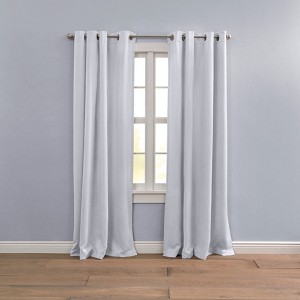 BrylaneHome BH Studio Room-Darkening Grommet Panel - 1 of 4