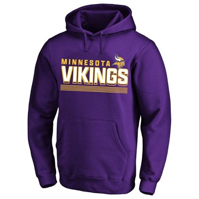 NFL Minnesota Vikings Play Action Big & Tall Fleece Hoodie Sweatshirt