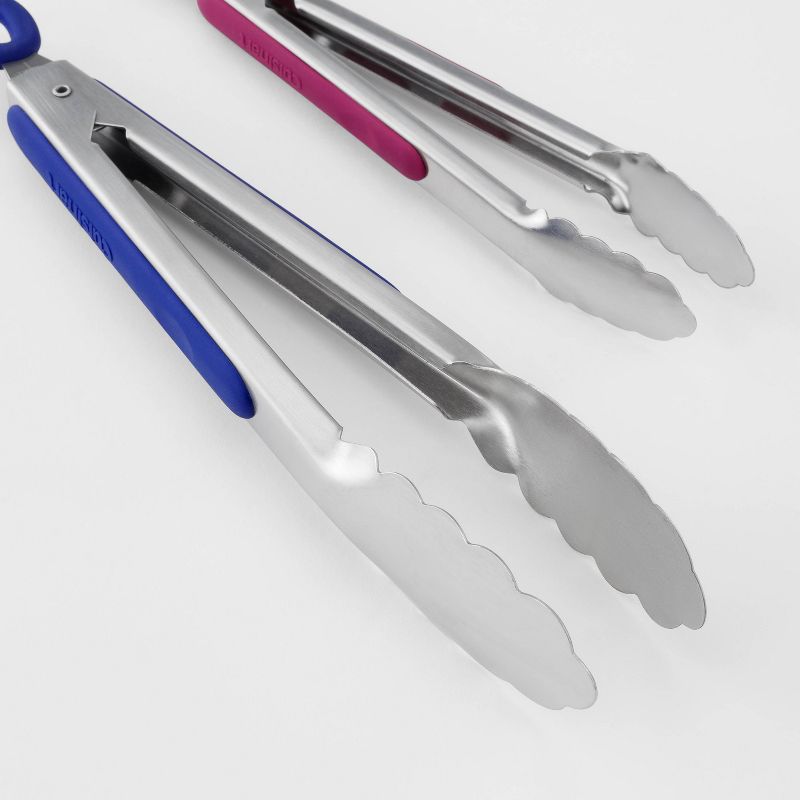 Cuisinart 2pc Stainless Steel Tong Set Jewel Tone, 4 of 7