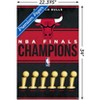 Trends International NBA Chicago Bulls - Champions 23 Unframed Wall Poster Prints - 3 of 4