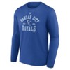 MLB Kansas City Royals Men's Long Sleeve Core T-Shirt - 2 of 4