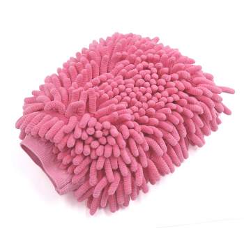 Unique Bargains Microfiber Soft Chenille Wash Mitten Double Sided Dusting  Gloves For House Cleaning : Target