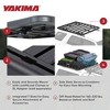 YAKIMA Aluminum Roof Mount LockNLoad 3 Bar System Heavy Duty Roof Rack Platform, Black - 4 of 4