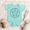 The Juniper Shop Mini Smiley Shine Bright Little Star Baby Short Sleeve Bodysuit - 3 of 4