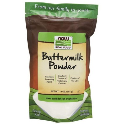 Buttermilk Powder by Now Foods  -  14 oz Powder
