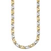 Chisel Stainless Steel Polished Yellow IP-plated 6mm 24" Anchor Chain Necklace - 2 of 4