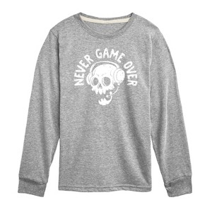 Boys' - Instant Message - Gamer Long Sleeve Graphic T-Shirt - 1 of 4