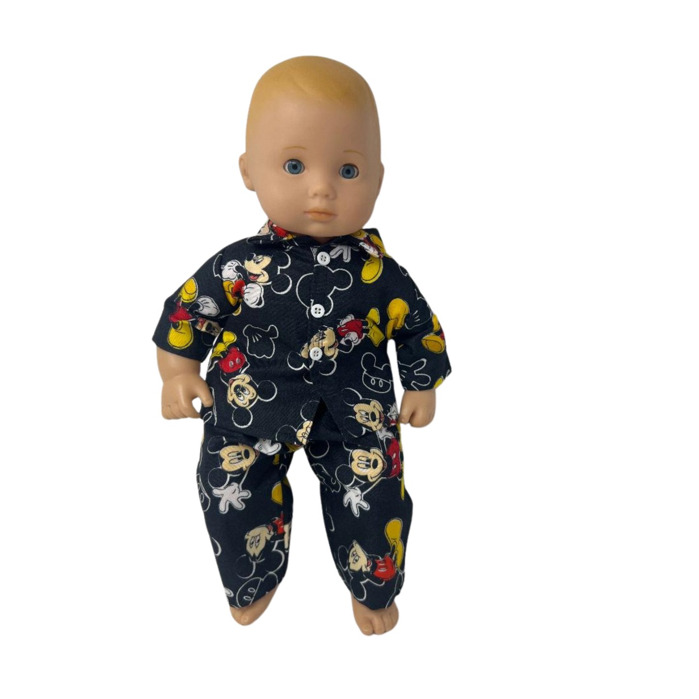 Пижама Black Mouse Dolls для детей — Doll Clothes Superstore, цвет: Чёрный — фото 2
