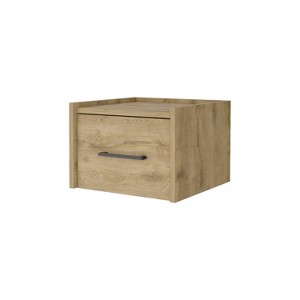 NicBex 13.2 inch Floating Nightstand with Drawer,Wall-Mounted Side Table with Sleek Handle,Bedside Table for Bedroom,Living Room - 1 of 4