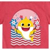 Boys' - Baby Shark - American Flag Short Sleeve Graphic T-Shirt - 2 of 4