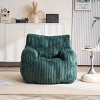 Soft Fluffy Corduroy Fabric Bean Bag Chair,Modern Bean Bag Chair,Bean Bag Chair For Bedroom-Cuddlewood - 2 of 4