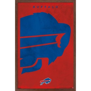 Trends International NFL Buffalo Bills - Logo 25 Framed Wall Poster Prints - 1 of 4