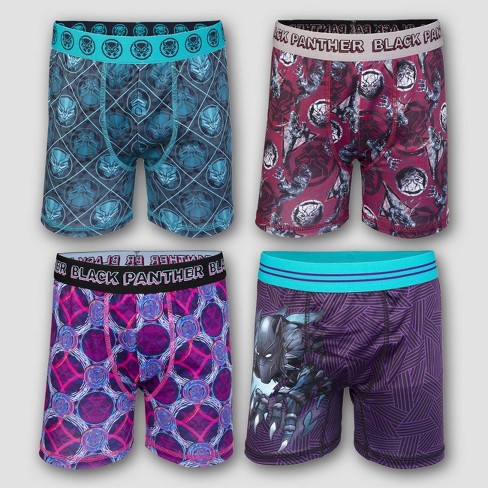 Marvel Big Kid Boys 4 Pair Boxer Briefs