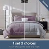 BAGOKIE 5/7 PCS Bed in a Bag Reversible Bedding Set with Comforter, Sheets, Pillow Sham, Pillowcase - 4 of 4