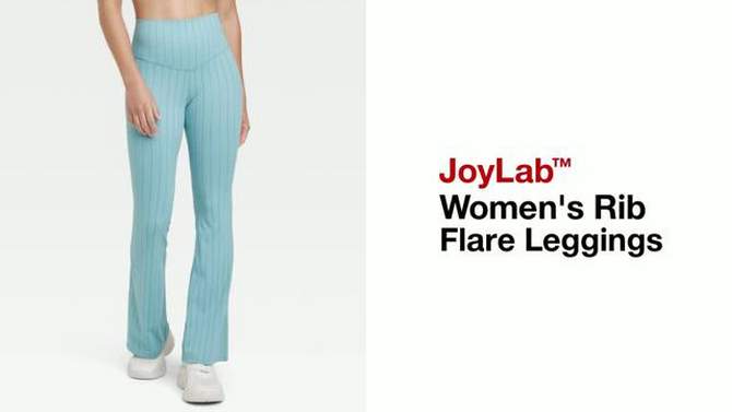 Women's Rib Flare Leggings - JoyLab™, 2 of 11, play video