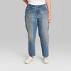 Women's High-Rise Straight Dad Jeans - Wild Fable™ - image 2 of 3