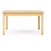 Guidecraft EdQ Toddler Table - Natural: Rectangle Wooden Activity Table for Kids, 30"x48" | Toddler Desk for Playroom, Preschool & Daycare - 3 of 4