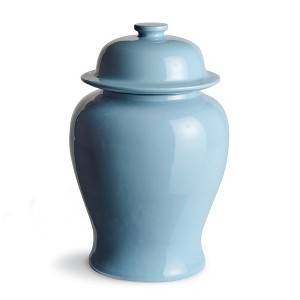 Plum & Post Koa Wide Lidded Ginger Jar Large - 1 of 4