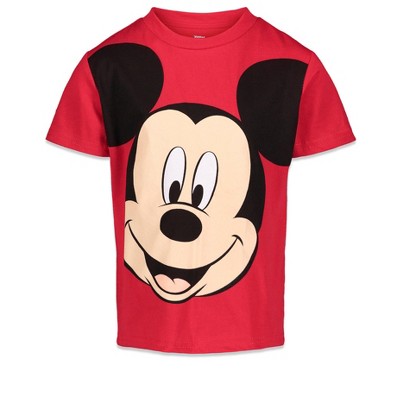 Disney Mickey Mouse Graphic T-Shirt Red 