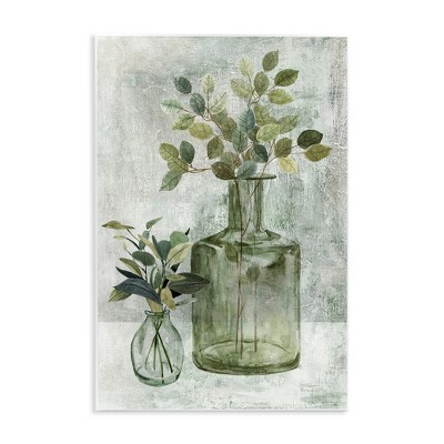 Stupell Industries Herbal Plants with Green Leaves, 10" x 15"