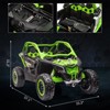 2 Seater Ride on UTV Car, Licensed Can-Am Electric Off-Road Car, 4WD Kids Truck w/Remote Control - 4 of 4