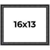 PosterPalooza | Linear Black Picture Frame - UV Acrylic, Backing Board, Hanging Hardware Included - 2 of 4