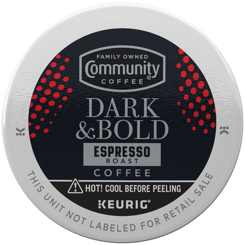 Community Coffee Dark &#38; Bold SS Pods Dark Roast - 24ct, 3 of 6