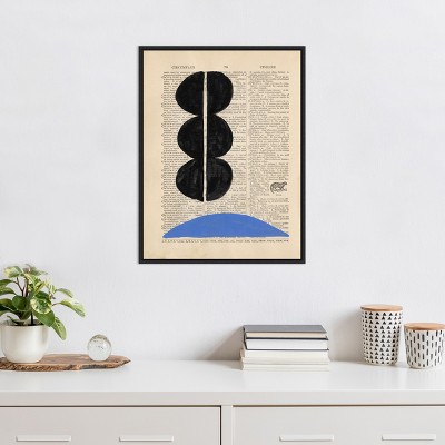 Amanti Art Modern Definition II by Renee W. Stramel Canvas Wall Art Print Framed 18 x 24-in.