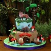 18-Piece Mini Forest Animals Figures Set, Woodland Baby Animal Figurines for Kids, Educational Cake Decor & Party Gift 8pcs Fox Toy Figures - 3 of 4