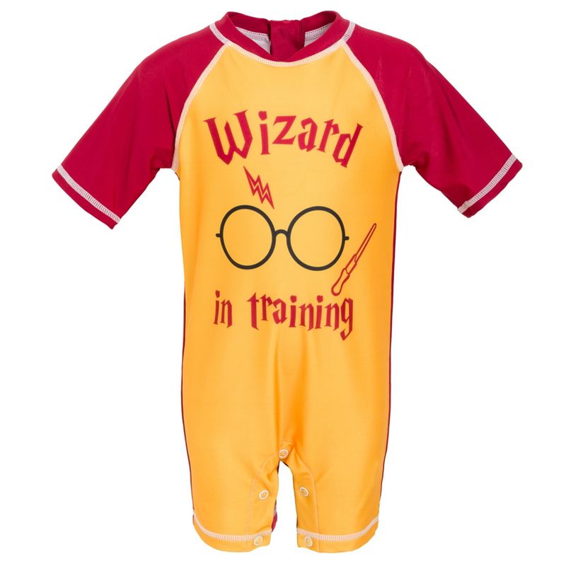 Harry Potter Baby One Piece Bathing Suit Newborn to Infant, 1 of 8