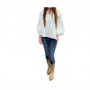 Women's Wo's Oversized Collar Top - entro - 3 of 4