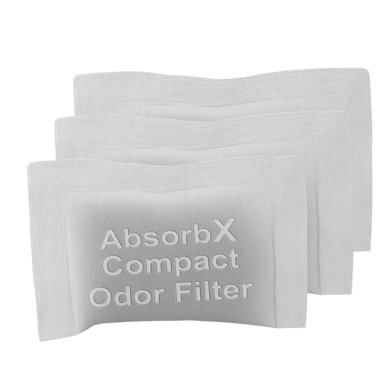 iTouchless AbsorbX Compact Odor Filters 3-Pack, 1 of 3