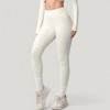 Anna-Kaci Active Women's High Waist Leggings with Side Pockets and Seamless Stretch Fabric for Active and Everyday Wear - 3 of 4