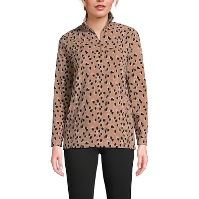 Lands' End Women's Anyweather Fleece Quarter Zip Pullover