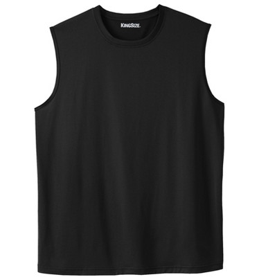 Kingsize Men's Big & Tall Moisture Wicking Muscle Tee - Big - 9xl ...