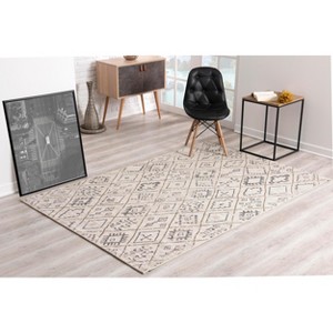 Rug Branch Vista Modern Scandinavian Boho Indoor Outdoor Area Rug - 1 of 4