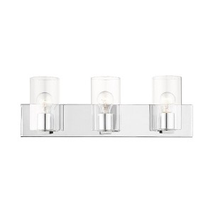 Livex Lighting Zurich 3 - Light Vanity in  Polished Chrome - 1 of 4