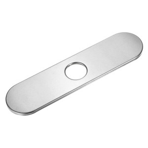 Unique Bargains 304 Stainless Steel Rust Corrosion Resistant Faucet Escutcheons 1 Pc - 1 of 4