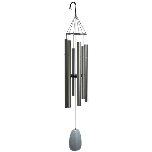 Woodstock Chimes Signature Collection, Bells of Paradise, 54'' Silver Wind Chime BPS54 - image 1 of 4