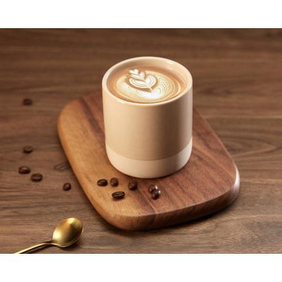 Multicolor Ceramic Latte Mugs Set of 4, 10.5 oz
